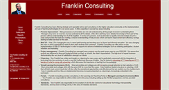 Desktop Screenshot of franklin-consulting.co.uk