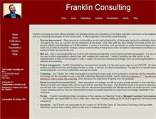 Tablet Screenshot of franklin-consulting.co.uk